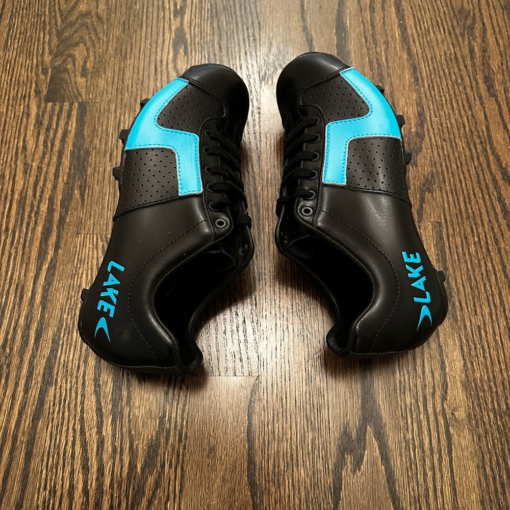 Lake MX1 leather/carbon lace up gravel shoes - Picture 3 of 8
